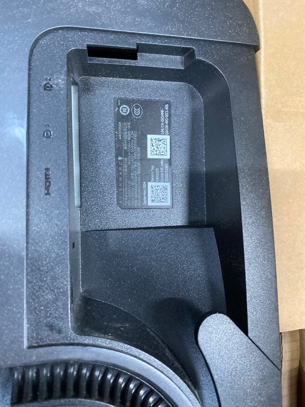 Photo 1 of ****No return****
****Parts only****
Alienware AW2725DF OLED Gaming Monitor - 26.7-inch Quantom-Dot WQHD (2560x1440) 360Hz 0.03Ms Display, AMD FreeSync Premium Pro, HDMI/DP/USB 3.2 Gen1, Height/Tilt/Swivel/Pivot Adjustability - Black