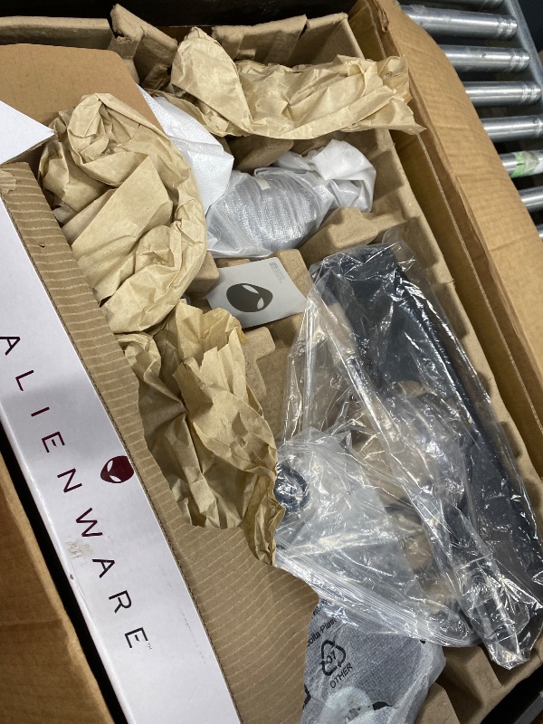 Photo 1 of ****No return****
****Parts only****
Alienware AW2725DF OLED Gaming Monitor - 26.7-inch Quantom-Dot WQHD (2560x1440) 360Hz 0.03Ms Display, AMD FreeSync Premium Pro, HDMI/DP/USB 3.2 Gen1, Height/Tilt/Swivel/Pivot Adjustability - Black