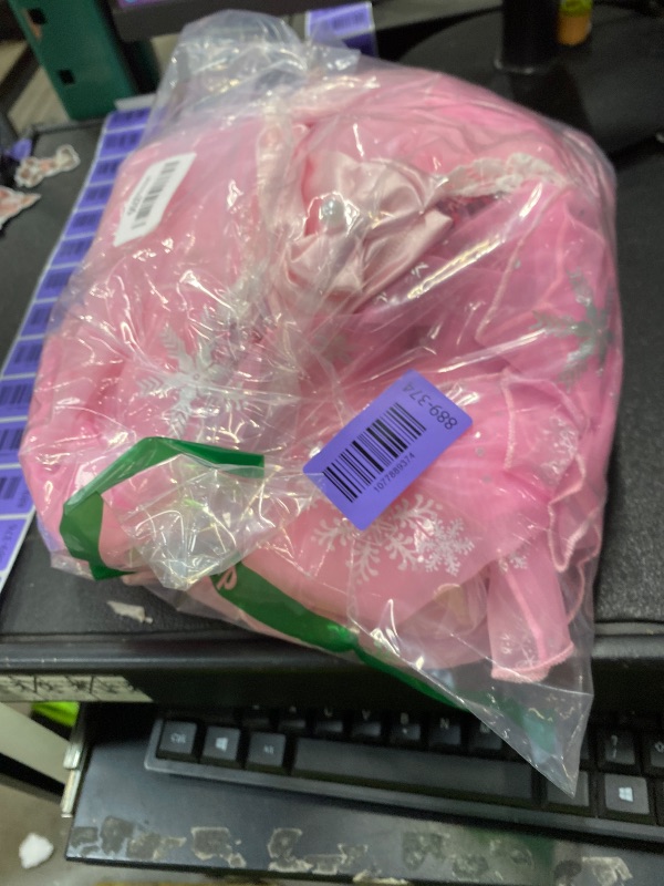 Photo 1 of ****Parts only****

Party Chili Pink Princess Dress Costumes Birthday Dress Up for Little Girls with Crown,Mace,Gloves Accessories 6-7 Years(130cm)