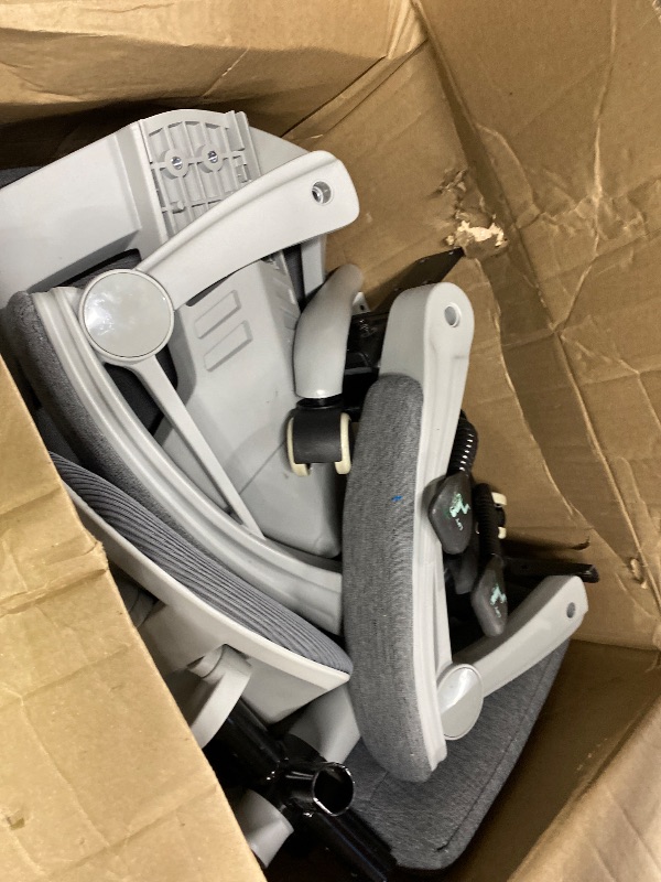 Photo 1 of ***PARTS ONLY****
Sweetcrispy Office Computer Desk Chair with Footrest,Ergonomic High-Back Mesh Rolling Work Swivel Chairs with Wheels,Comfortable Lumbar Support,Comfy Arms for Home,Bedroom,Study,Student,Light Grey
