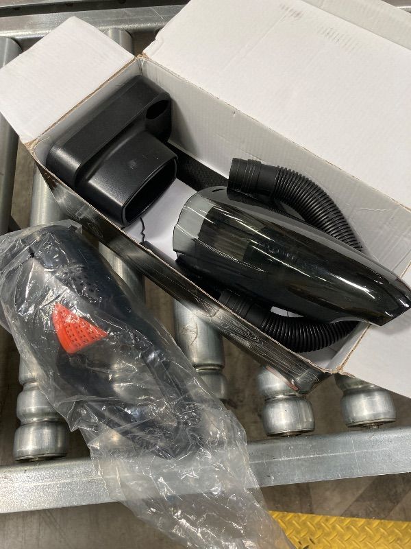 Photo 1 of ***USED*** Handheld Vacuum Cordless 25000PA Powerful Suction, Portable Car Vacuum, 3 in 1 Hand Held Vacuum Rechargeable 8000mAh with LED Light, HEPA Filter, Home, Car Seats, Office, Pet Hair, Dust Buster