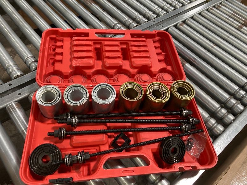 Photo 1 of **NOT IN ORIGINAL BOX***DAYUAN YT-1097 Universal Press and Pull Sleeve Remove Install Bushes Bearings Garage Tool Kit,Black