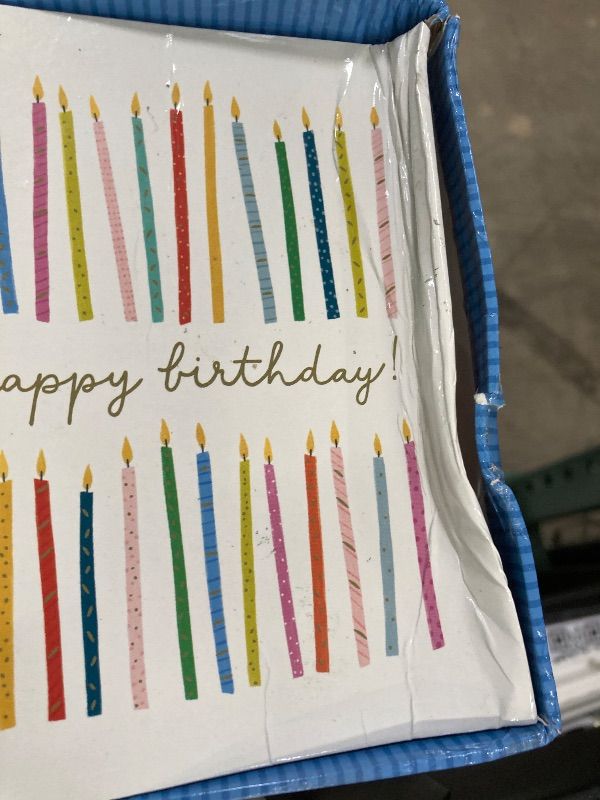 Photo 1 of **BOX IS DAMAGED**Papyrus Blank Birthday Cards, Birthday Celebrations (20-Count)