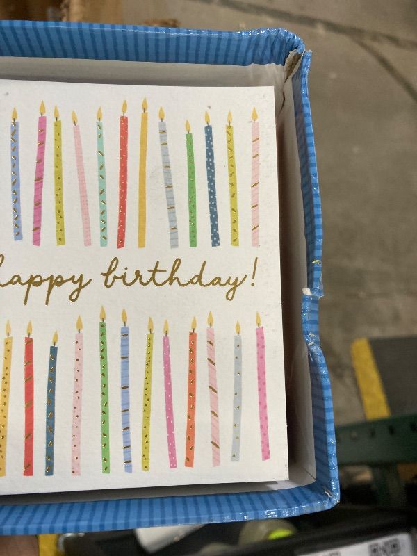 Photo 1 of **BOX IS DAMAGED**Papyrus Blank Birthday Cards, Birthday Celebrations (20-Count)