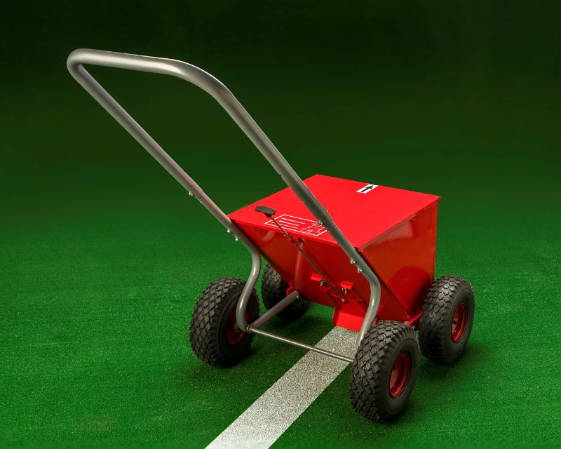View 1 of ***MISSING PARTS-ONLY/NO BOX***Baseball Softball Soccer Football Track & Field Marker. Proprietary Auger Expulsion. Instantly Customize line Width and Depth. 10 Year Warranty.