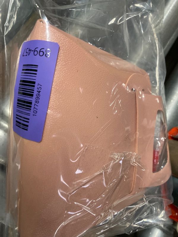 Photo 1 of ***SMALL CUT ON  HANDLE/MISSING RIBBONS***Vane Oak Money Pull Box for Cash, Surprise Money Boxes with Ribbon Leather Mini Bags with 30 Pcs Transparent Bags for Birthday Party Christmas (Pink)