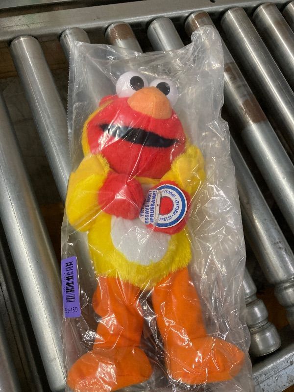 Photo 1 of ***DONT WORK/NO BOX***Sesame Street Chicken Dance Elmo Feature 13 Inch Plush, Dancing Plush, Stuffed Animal, Kids Toys for Ages 18 Month by Just Play