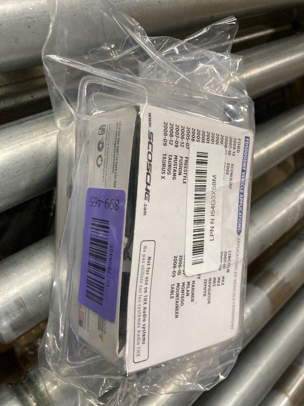 Photo 1 of ***MISSING PARTS***Scosche FD5000SWF Factory Stereo Replacement Interface Adapter, Compatible with Select 2005-2014 Ford/Lincoln/Mercury Vehicles, Car Radio Wiring Harne