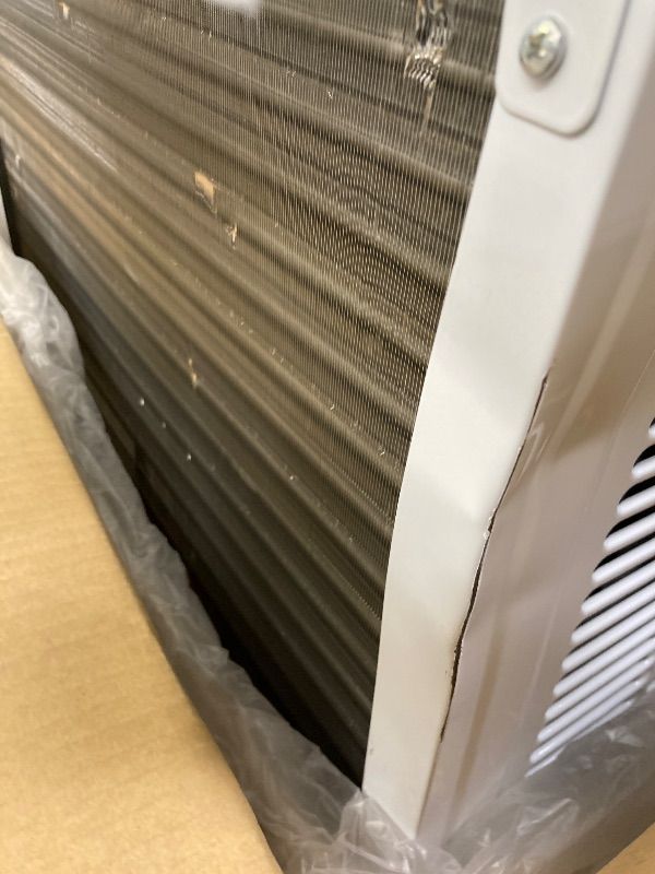 Photo 1 of ***PARTS ONLY***Comfort Zone Window Mounted Smart Wi-Fi Room Air Conditioner with Remote Control, 8,000 BTU, Digital Display, 4 Speed Settings, 4 Mode Settings, 24-Hour Timer, Sleep Setting, and Eco Mode, CZ12758