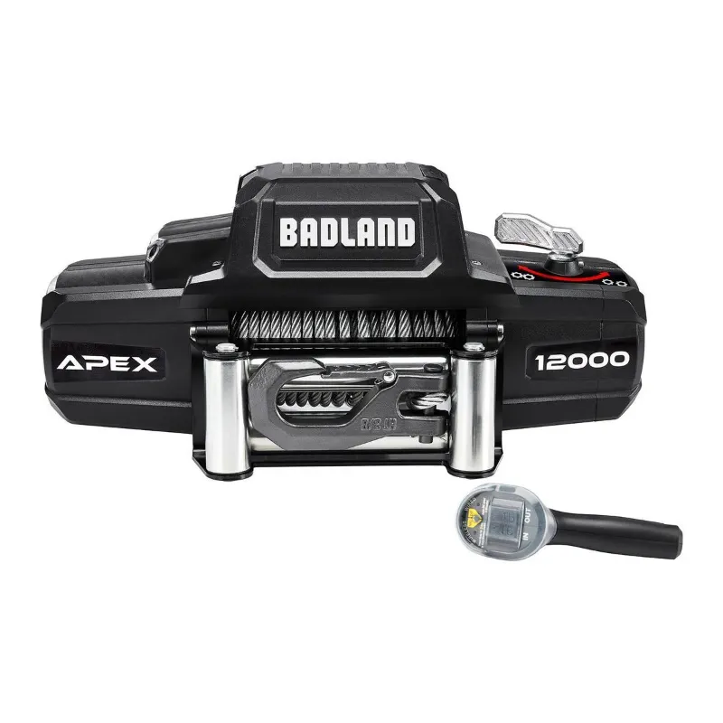 Photo 1 of ***NO BOX/PARTS ONLY***BADLAND APEX 12,000 lb. Winch with Steel Rope and Wireless Remote