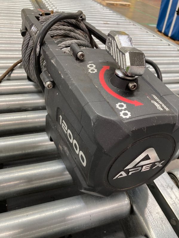 Photo 1 of ***NO BOX/PARTS ONLY***BADLAND APEX 12,000 lb. Winch with Steel Rope and Wireless Remote