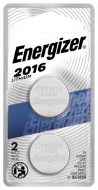 Photo 1 of ***3 PACKS OF 2****Energizer CR2016 3V / 3 Volt Lithium Coin Cell Batteries for Watches & Electronics, 2-pk  OF 3  EST VALUE 9.99