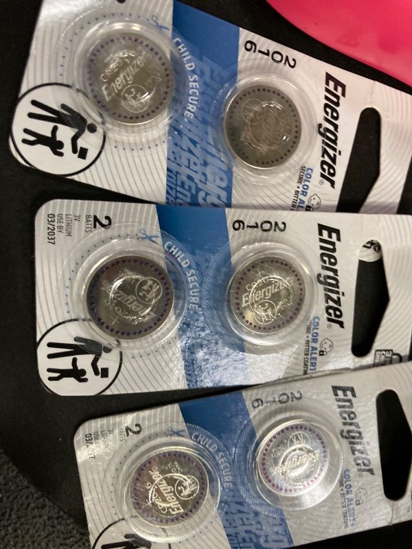 Photo 1 of ***3 PACKS OF 2****Energizer CR2016 3V / 3 Volt Lithium Coin Cell Batteries for Watches & Electronics, 2-pk  OF 3  EST VALUE 9.99