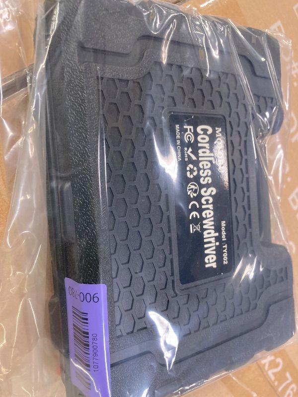 Photo 1 of ***PARTS ONLY****Small Electric Screwdriver, Mini Drill Set, Rechargeable 3.6V Cordless Screwdriver with 47 Driver Bits, Power Tool for Small Projects & Home Use