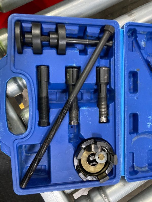Photo 1 of ***PARTS ONLY***Orion Motor Tech Wheel Bearing Puller Tool Kit Compatible with Harley Davidson Motorcycles, Wheel Bearing Remover Installer Tool Set for 0.75" 1" 25mm Bearings Compatible with Hogs from 2000