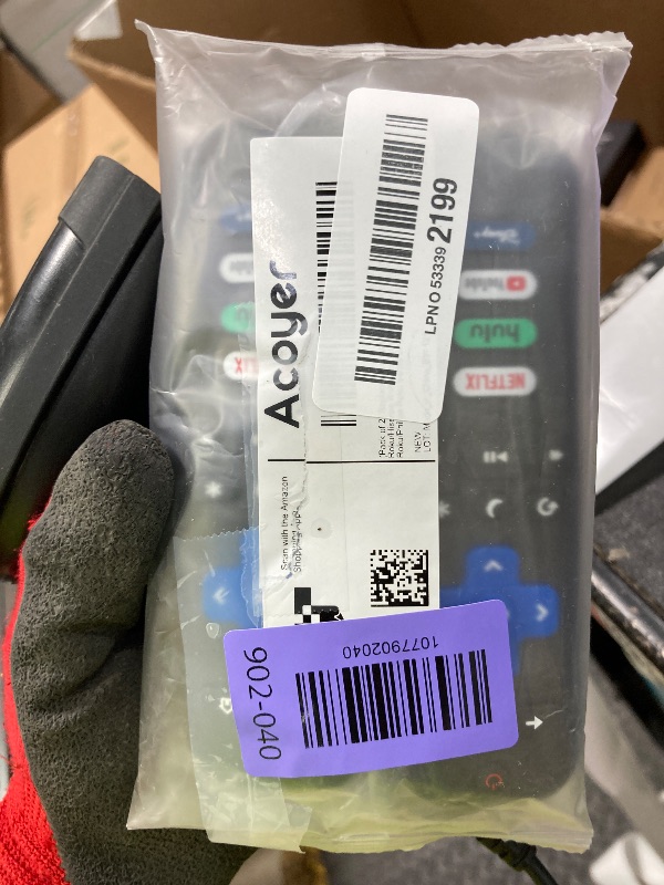 Photo 1 of (Pack of 2) Replacement Remote Control Only for Roku TV, Compatible for TCL Roku/Hisense Roku/Onn Roku/Sharp Roku/Element Roku/Westinghouse Roku/Philips Roku Smart TVs (Not for Roku Stick and Box)