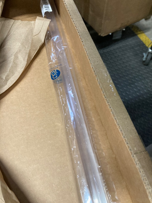 Photo 1 of 1-Pack Butecare Frameless Shower Door Bottom Seal for Glass Doors – Stop Shower Leaks and Create a Water Barrier (1/4” x 39”)