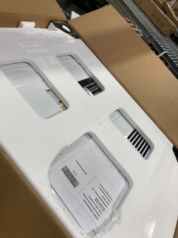 Photo 1 of ***USED*** GE Profile ClearView Inverter Window Air Conditioner Unit, 12,200 BTU, Energy Efficient Cooling up to 550 sq ft., Ultra Quiet, SMART Home Capable, Includes Remote, White