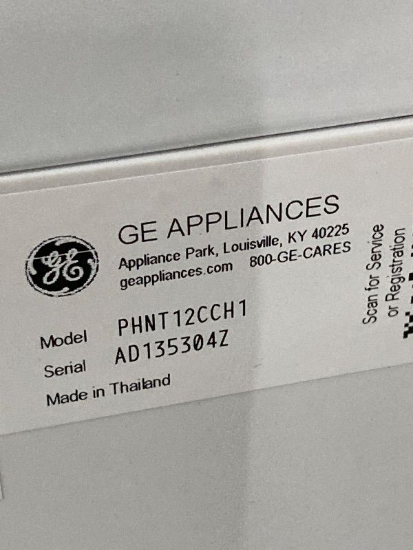 Photo 1 of ***USED*** GE Profile ClearView Inverter Window Air Conditioner Unit, 12,200 BTU, Energy Efficient Cooling up to 550 sq ft., Ultra Quiet, SMART Home Capable, Includes Remote, White