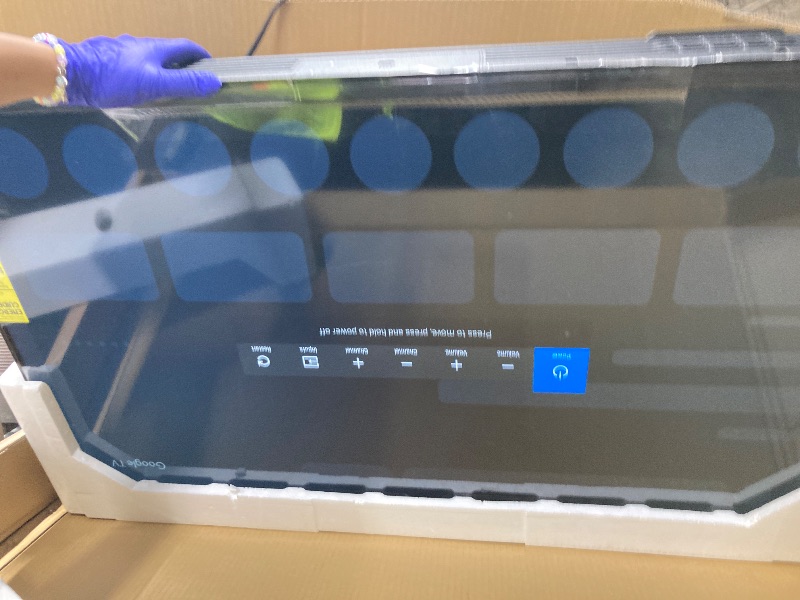 Photo 1 of ***DAMAGED-SCREEN -SELLING AS IS*** Sony BRAVIA 2 II 43 Inch 4K Ultra HD LED Smart TV with Google TV and Exclusive Features for PlayStation®5 (K-43S20M2)