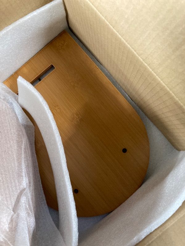 Photo 1 of ***MISSING DOME LLID -SELLING AS PARTS ONLY*** Emojoy Bamboo Cake Stand , 11in Round Cake Stand, Versatile Dessert Table Display Set, Cake Display Stand, Charcuterie Boards for Birthday, Party