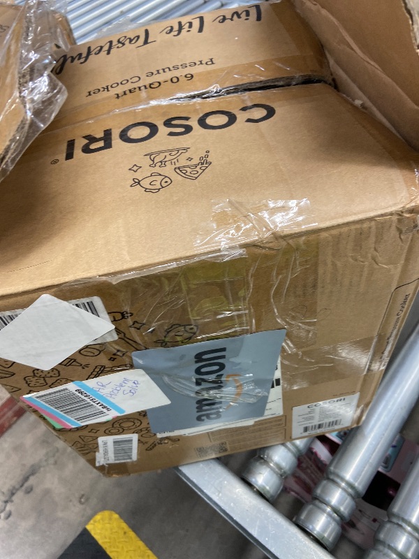 Photo 1 of ***USED*** Cosori Pressure Cooker 6QT, Stainless Steel, 9-in-1 Multi Cooker, 12 Safety Features, Ceramic Inner Pot, Rice, Slow Cook, Sous Vide, Saute, 1100W
