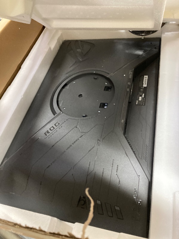 Photo 1 of ***PARTS ONLY***ASUS ROG Strix 27” QHD (2560x1440) HDR400 USB-C Gaming Monitor (XG27ACS), 180Hz,1ms, Fast IPS, 133% sRGB, Extreme Low Motion Blur Sync, G-Sync Compatible, DisplayWidget, Tripod Socket, 3 Year Warranty