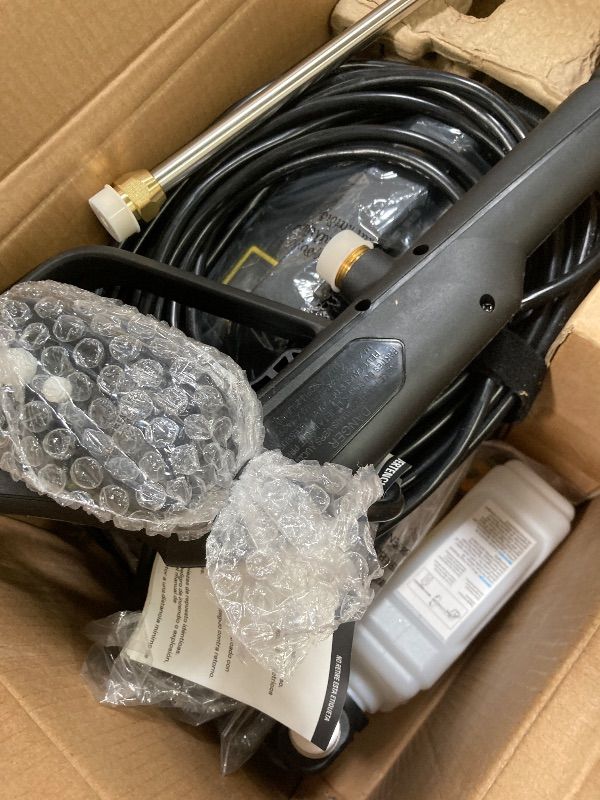 Photo 1 of ***DAMAGED NOZZLE -SELLING AS IS *** Active 2.0 Electric Pressure Washer – 2.0 GPM high Pressure Washer for DIY at Home car wash, Detailing and Other Cleaning transformations with 1800 Peak PSI