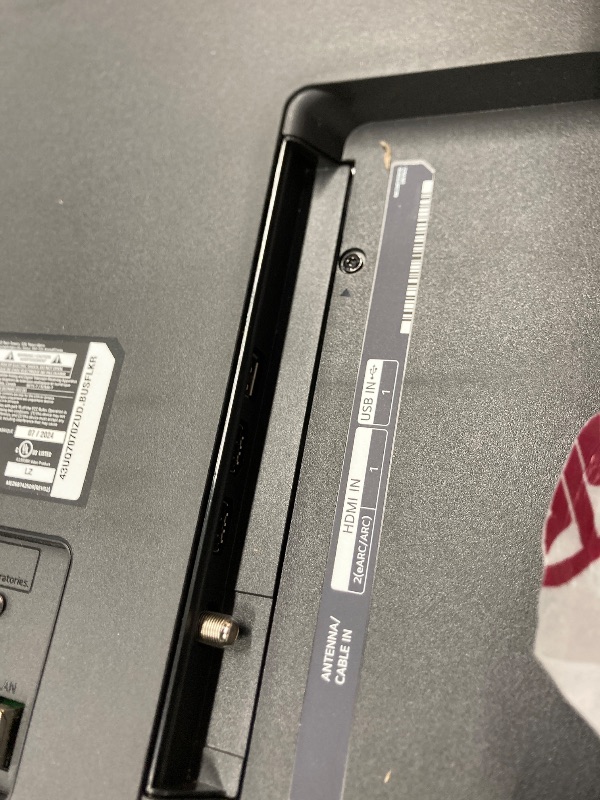 Photo 1 of **** no returns no refund ***LG 43 Inch Class UQ7070 ZUD Series LED 4K UHD Smart webOS 22 TV*** no returns no refund