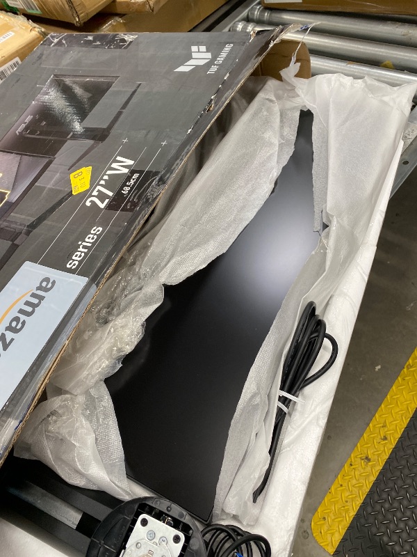 Photo 1 of ***BROKEN*SOLD FOR PARTS ONLY*NON RETURNABLE*NON REFUNADABLE*NO EXCEPTIONS***
ASUS TUF Gaming 27” 1440P Gaming Monitor (VG27AQML1A) - QHD (2560 x 1440), 260Hz, 1ms, Fast IPS, Extreme Low Motion Blur Sync, G-SYNC Compatible, Freesync Premium, Variable Over