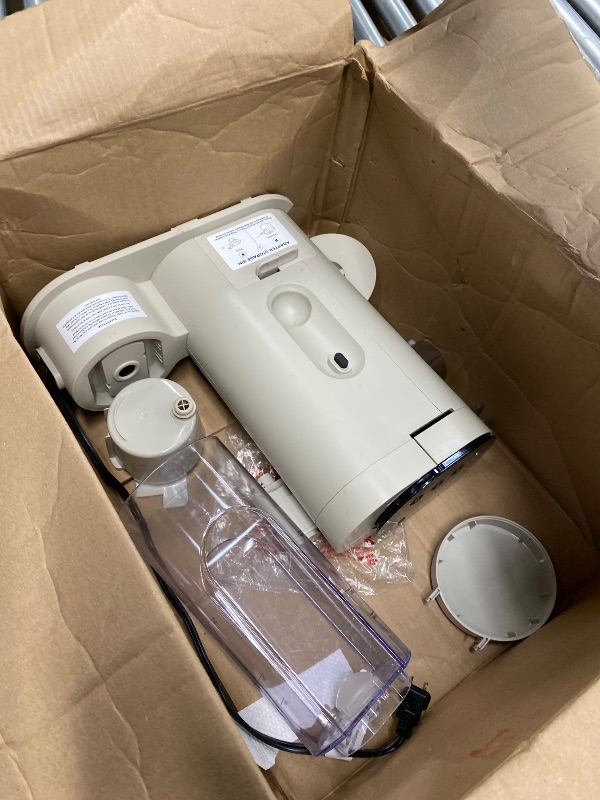 Photo 1 of ***USED-SELLING AS IS *** Ninja Pod & Grounds Specialty Single-Serve Coffee Maker, K-Cup Pod Compatible, Brews Grounds, Compact Design, Built-In Milk Frother, 56-oz. Reservoir, 6-oz. Cup to 24-oz. Mug Sizes, Stone, PB051ST