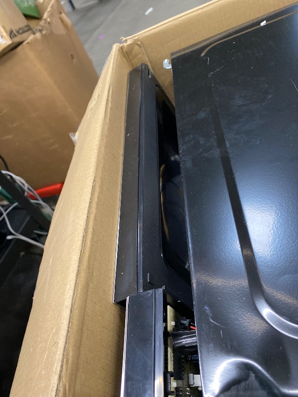 Photo 1 of ***NO REFOUND - NO RETUN*** Farberware 0.7 Cu. Ft. Stainless Steel Microwave Oven, 700-Watt with LED Display, 10 Power Levels, 8 Auto-Cook Presets, Express Cooking, Weight & Time Defrost