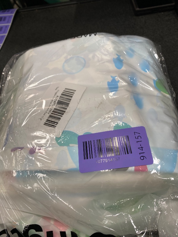 Photo 1 of ***MISSING PARTS***G1ngtar Blue Axolotl Party Decoration Set - Serves 24- 112Pcs Cute Cartoon Axolotl Themed Tableware Disposable Plate Napkin Tablecloth Banner Card for Birthday Party Supplies