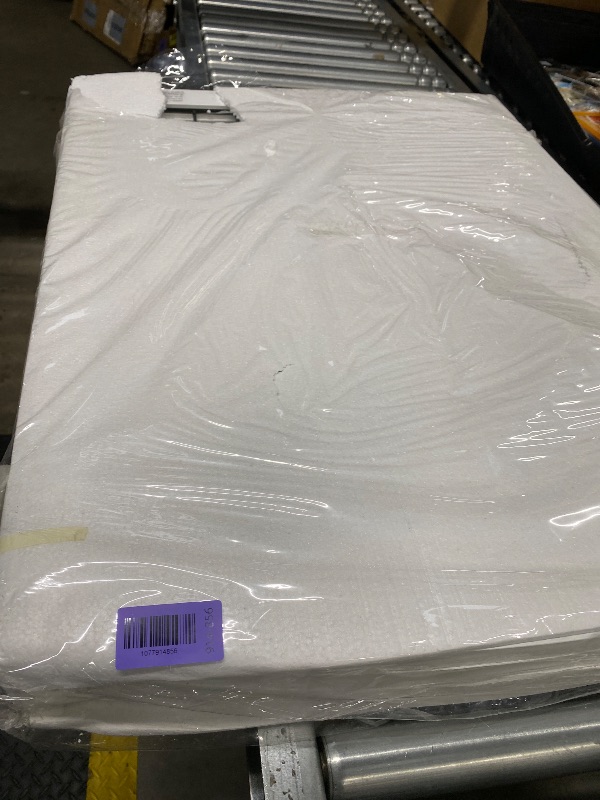 View 2 of **PARTS ONLY/WOOD HAS CRACKS** PAWLAND Freestanding Dog gate with Walk Through Door, Dog Gates for Doorways, The House, Stairs, 80" Wide Pet Puppy Safety Fence with Support Feet, 4 Panels, White