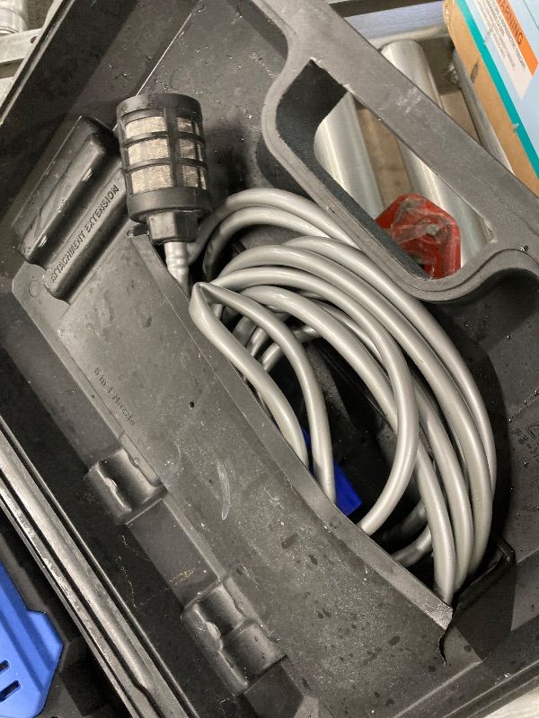 Photo 1 of ***USED*** Ontel Turbo Jet HydroX5 Pro Portable Cordless Pressure Washer (21V 3000mAh Battery), 6-in-1 Nozzle, Dual Water Source, 16ft Detachable Hose