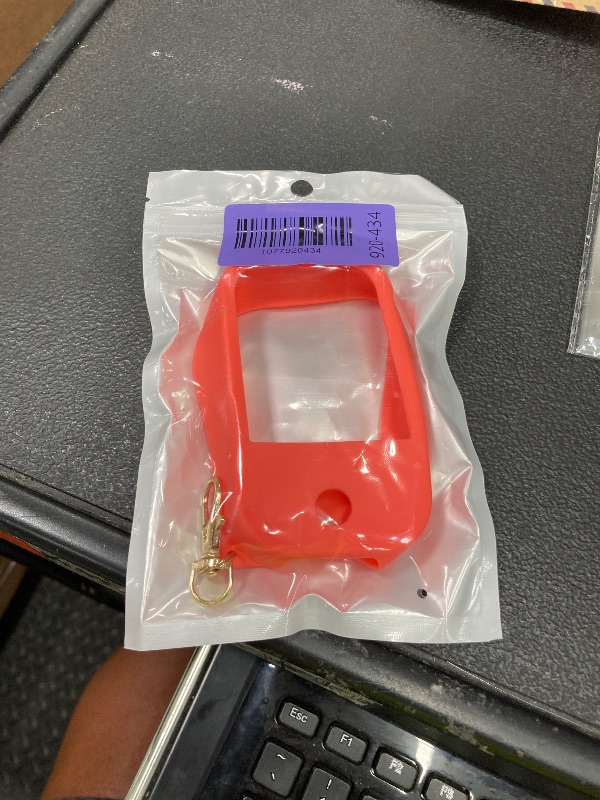 Photo 1 of ** Color Orange CFTONE Silicone Case for Touchland Hand Sanitizer Spray 1 FL OZ., Stylish Protective Cover with Keychain for Touchland Power Mist and Glow Mist Hanging Portable Accessory (TL silicone case-khaki)