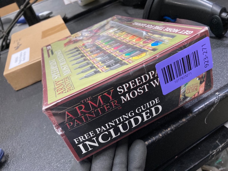 Photo 1 of *FACTORY SEALED* The Army Painter Speedpaint 2.0 Most Wanted Paint Set Combo, Acrylic Contrast Paint Set with 24 Dropper Bottles of 18ml and 2 brushes, For Miniature Painting
