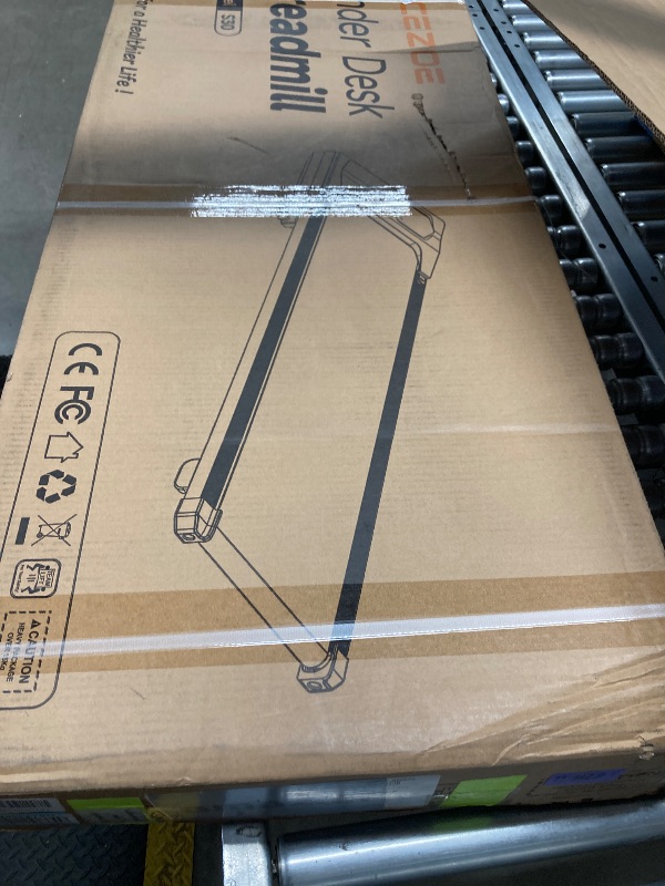 Photo 1 of ***PARTS ONLY***Acezoe Walking Pad Treadmill with Incline, Under Desk Treadmills for Home Office, 10% Manual Incline Portable Treadmill with Remote Control/APP and Standing Anti-Slip, 265lb Capacity, 2.5HP Low-Noise