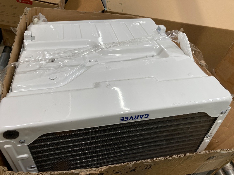 Photo 1 of ***DAMAGED -CRACKED -SELLING AS PARTS ONLY*** 6000 Btu U-Shaped Window Air Conditioner, WiFi & App Control, Ultra Quiet, Enabled Saddle Window AC Unit Cools Up to 300 Sq. ft, Cooling, Dehumidifier, Flexible for Home/Office