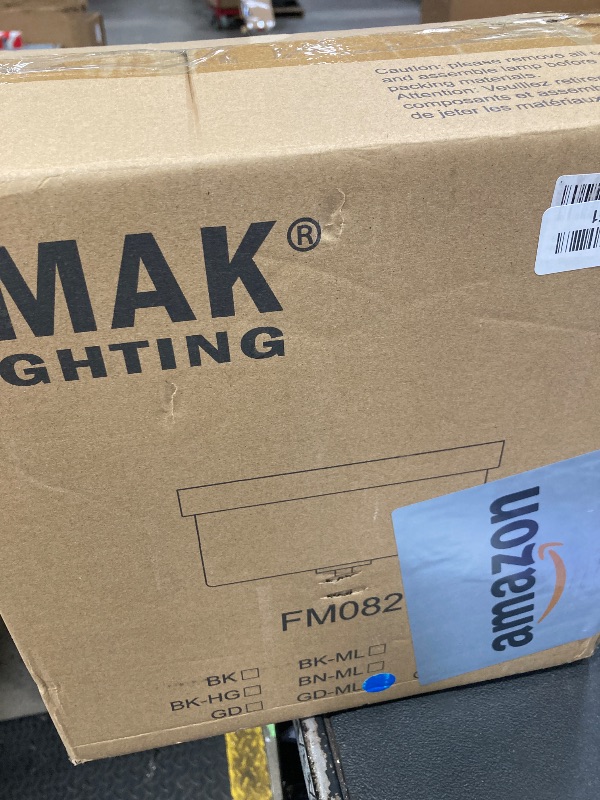 Photo 1 of ***MISSING MILK GLASS SHADE-NOT INCLUDED*** SELLING AS IS ONLY***Emak 11 Inch Brushed Gold Flush Mount Ceiling Light Fixture, 2-Light Fixtures Ceiling Mount for Hallway, Kitchen, Bathroom, Dining Room, FM082-GD-ML