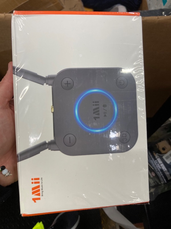 Photo 1 of [Upgraded] 1Mii B06Pro Long Range Bluetooth Receiver, HiFi Wireless Audio Adapter, Bluetooth 5.3 Receiver with 3D Surround aptX HD Low Latency Optical RCA AUX 3.5mm Coaxial for Home Stereo System