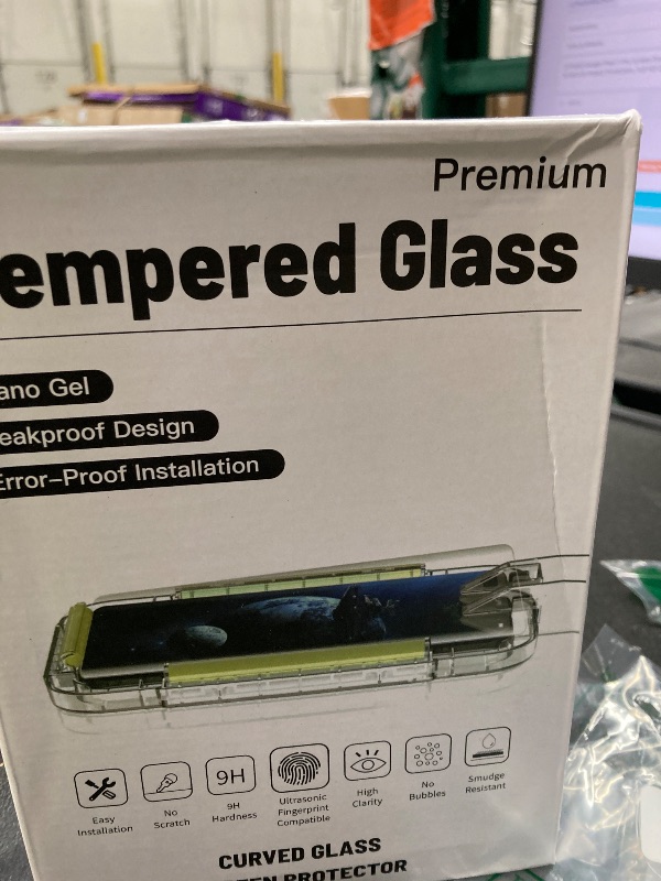 Photo 1 of [3 Pack] Google Pixel 7 Pro Screen Protector Glass 3D Curved Tempered Glass Shield Support Fingerprint Unlocking, Scratch & Impact Protection, Full HD Clear & Touch Smoothly for Pixel 7 Pro 5G