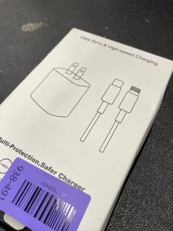 Photo 1 of [Apple MFi Certified]Long iPhone Fast Charging Cable,3Pack 20W Phone Charger USB C Charger Block Plug+6Foot Type C to Lightning Cord for iPhone 14/Pro/Pro Max/Plus/13/12/11/XS/XR/X/SE2022/iPad/AirPods