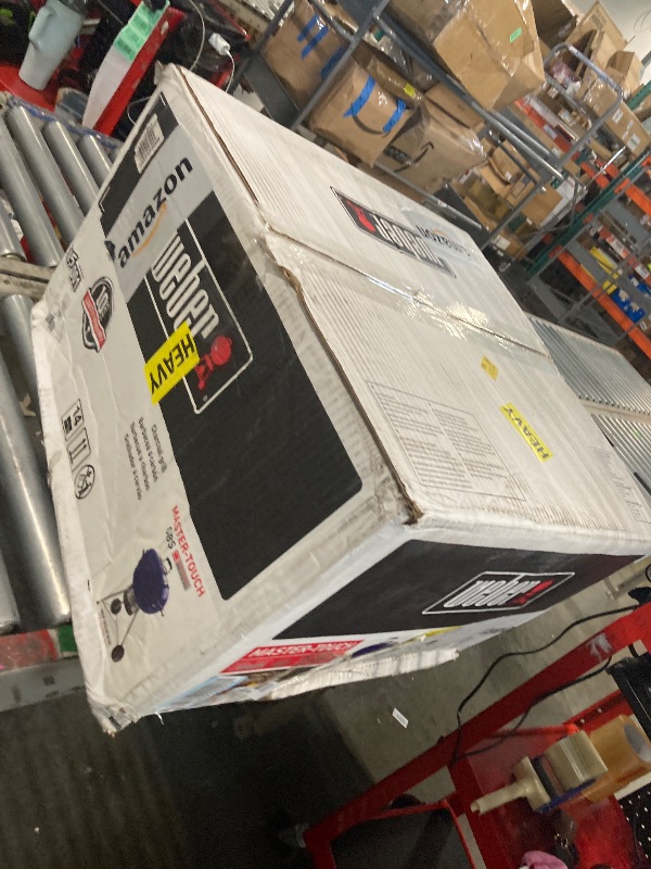 Photo 1 of ***UPDATED7/24*** Weber Master-Touch Charcoal Grill, 22-Inch, Deep Ocean Blue – Premium Outdoor BBQ Grill with Tuck-Away Lid Holder & One?Touch™ Cleaning System, Porcelain?Enameled Kettle