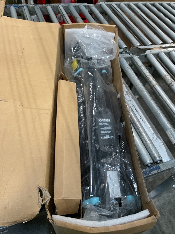 Photo 1 of ***BROKEN, SOLD FOR PARTS*** 10000 Lumen Work Light with Stand, GoGonova 87'' Rechargeable Dual Power Source Led Work Light with Stand, Dual-Head Led Tripod Work Light with 1500/5000/10000 Lumen, 4000/7000K Dimmable