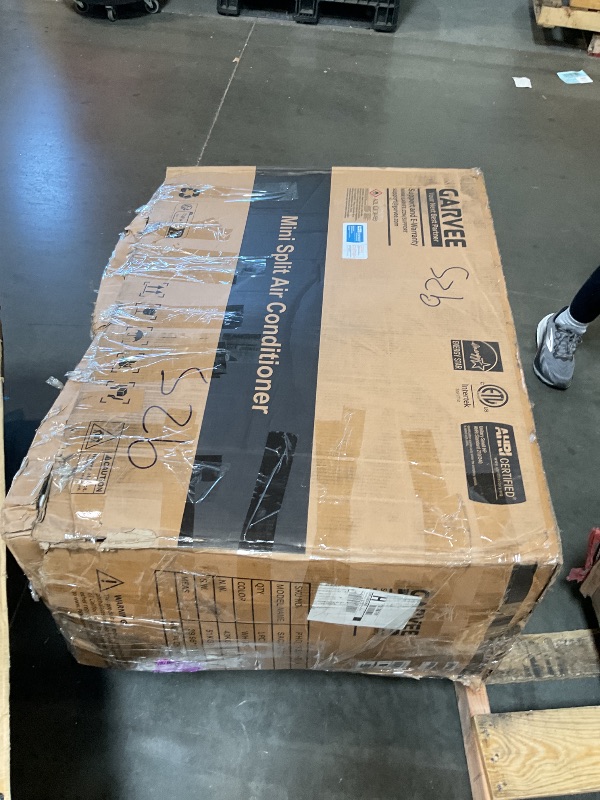 Photo 1 of ** 1/2 of set ** FACTORY SEALED ** Garvee 12000 BTU Mini Split AC/Heating System, 21 SEER2 115V WIFI Enabled Energy Efficient Mini Split Air Conditioner,Wall-Mounted Split AC Unit,Cools Up to 750 Sq.Ft, Heat Pump & Installation Kits