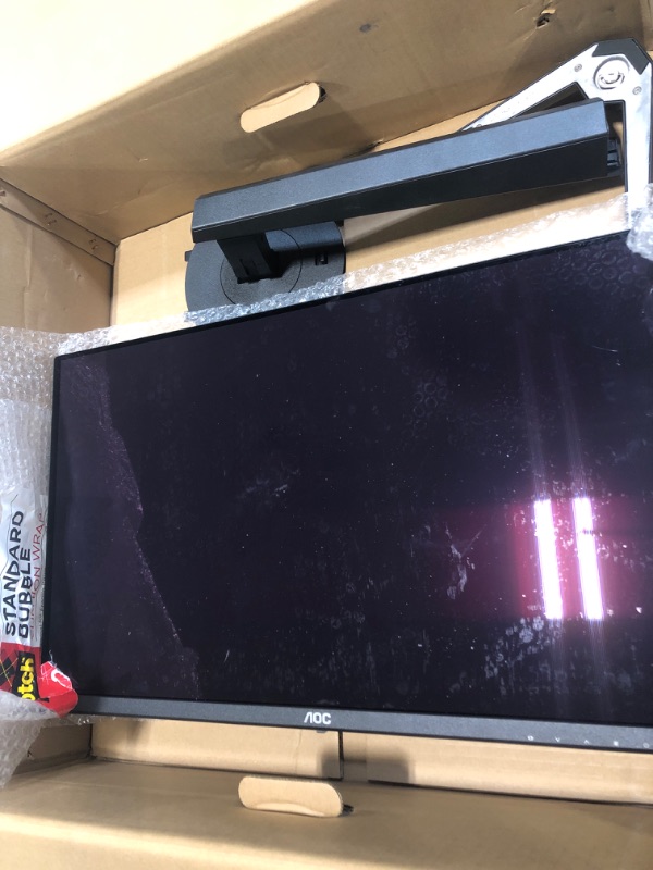 Photo 1 of ***BROKEN***
***Missing Parts: Partial Set***

***Functional: Untested


AOC Q27G4ZD 27" QD OLED Gaming Monitor