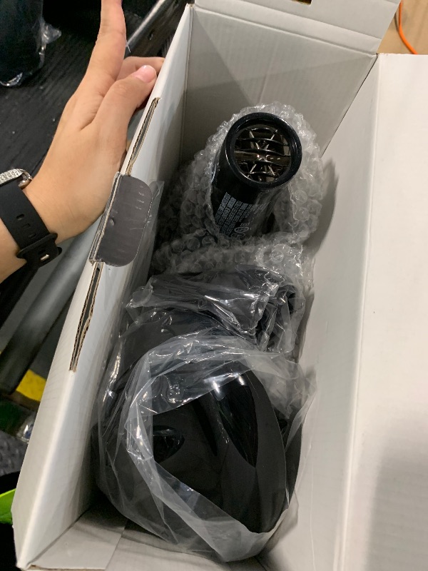 Photo 1 of ***BROKEN, SOLD FOR PARTS*** CHI Ceramic 1875 Watt Hair Dryer, Includes A Concentrated Nozzle, Quick-Drying, Reduces Frizz & Increases Shine, Jett Black