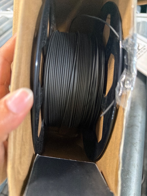 View 4 of [Used] HATCHBOX Matte PLA 3D Printer Filament, Dimensional Accuracy +/- 0.03 mm, 1 kg Spool, 1.75 mm, Black