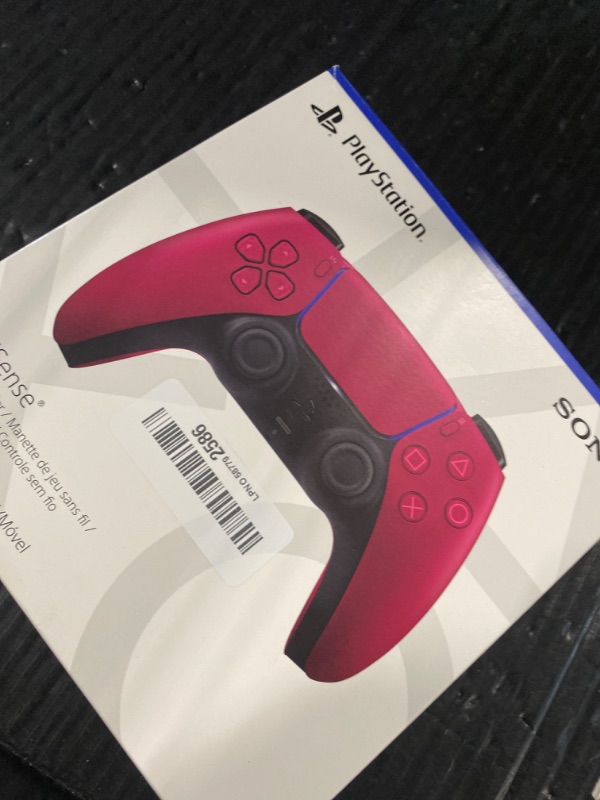 Photo 1 of ***BLACK NOT RED*** PlayStation DualSense™ Wireless Controller – Cosmic Red - for PS5, PC, MAC & Mobile